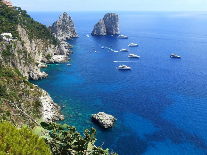 From Sorrento: Fishing in Capri with Lunch - Cruise around Capri: the sea views and the snorkel stop