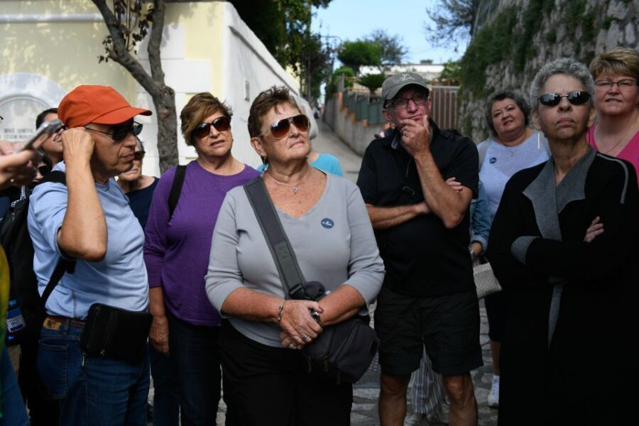 From Sorrento: Guided Tour of Capri and Anacapri - Optional boat tour around the island: caves, Faraglioni, and the skip logic