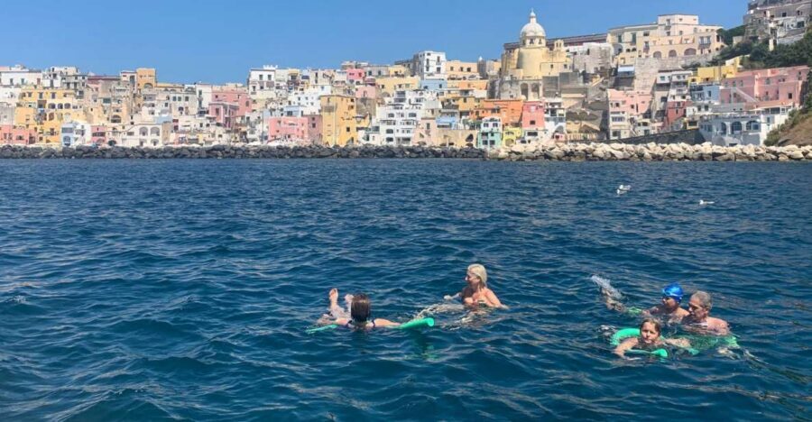 From Sorrento: Ischia and Procida Boat Tour with Snorkeling - Procida’s main harbor stop: free time that actually counts