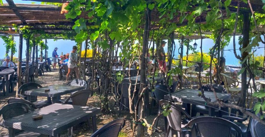 From Sorrento: Mount Vesuvius Tour with Lunch & Wine Tasting - Walking To The Crater Rim: Stairs, Ash, And Bay Views