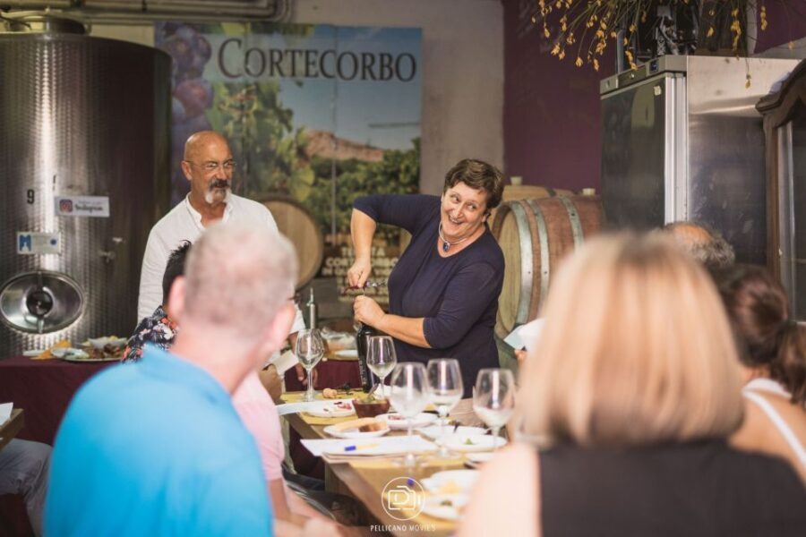 From Sorrento & Naples: Cortecorbo Wine & Cooking Experience - Inside the Cortecorbo vineyards and cantina with Antonio’s family