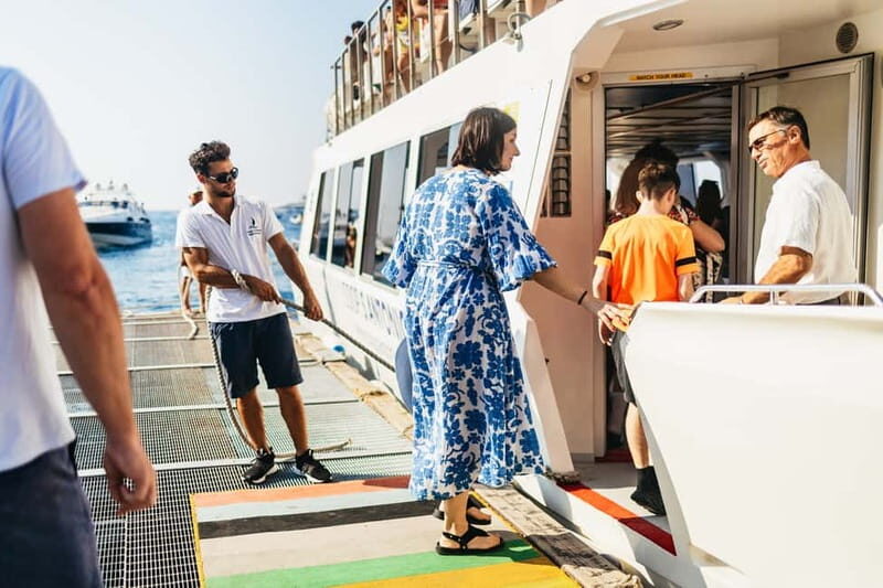 From Sorrento/Nerano: Capri Island Cruise with Guide Onboard - Getting to Capri: the boat ride that sets the tone