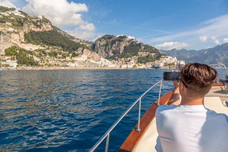 From Sorrento: Positano and Amalfi Coast Private Day Cruise - Sorrento to the Amalfi Coast by private speedboat