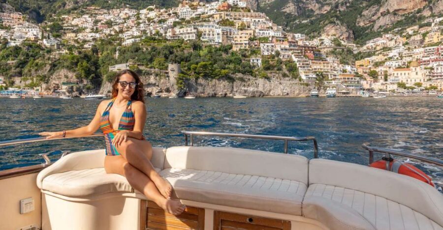 From Sorrento: Positano and Amalfi Coast Private Day Cruise - Baths of Queen Giovanna and the short photo-stop rhythm