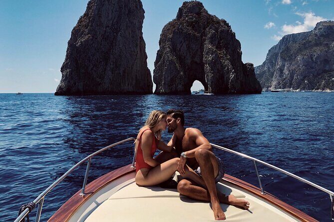 Full day on a private boat to discover Capri - Where You Start: Marina Grande, Capri’s Sea-Front Launch Pad