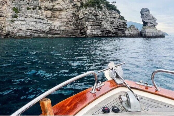 Full Day Private Boat Tour Along the Amalfi Coast - Stop-style sightseeing: swimming and snorkeling time on your schedule
