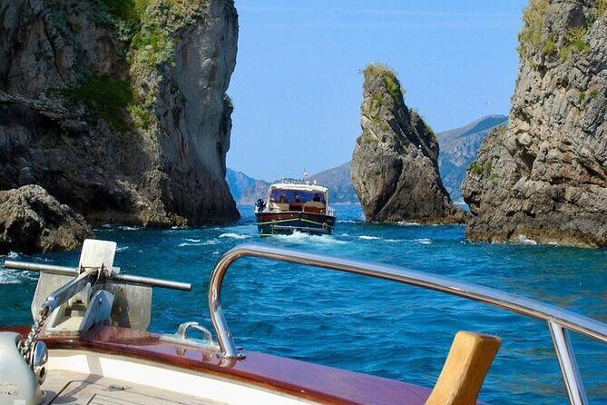 Full Day Private Boat Tour Along the Amalfi Coast - Drinks and rules: included beverages with an 18+ limit