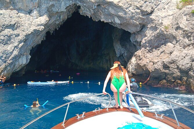 Full Day Private Boat Tour of Amalfi Coast from Positano - Key highlights