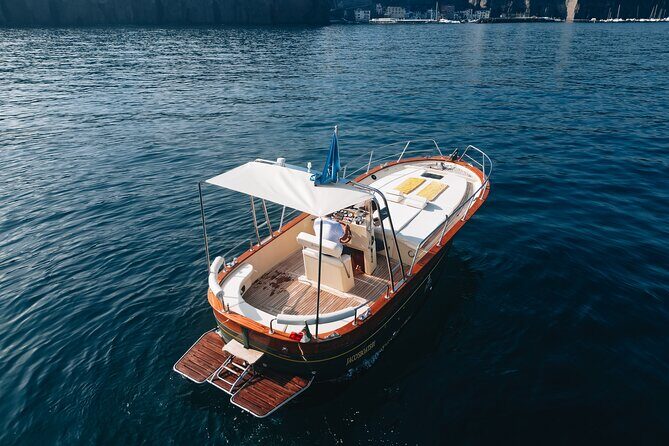 Full-Day Private Capri Boat Tour - The Sea Route: Roman Relics, a Waterfall Shower, and Swim Breaks