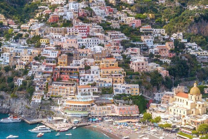 Full-Day Private History Tour in Amalfi Coast with Pick Up - Positano: The Assumption Church and a Short Walk to the Sea