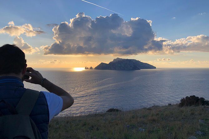 Hiking Experience - Sorrento Coast Punta Campanella Capri view - What You’ll See: Capri Island Straight Ahead