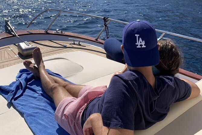 Jackie Kennedy Amalfi Coast Private Tour (Vintage Car & Boat) VIP EXCLUSIVE - On-board comfort: snacks, Prosecco, water, and a restroom when you need it