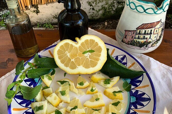 Lemon path hike - Amalfi coast - Stop 3: The Lemon Garden Break and Optional Tastings
