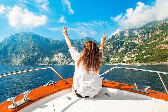 Luxury Private Boat Tour from Sorrento to Amalfi Coast– Shamal 40 - How your boat day starts: ports around Sorrento and optional pickup