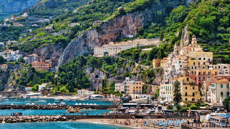 Minicrociera Positano Amalfi - Getting Shopping Done: Amalfi Paper and Sorrento Lemons