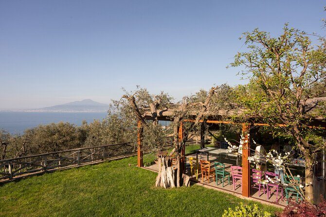 Pasta & Traditional Sorrento Cuisine with Pickup - 100% Hands On - The garden walk and baronial stories that make the food click