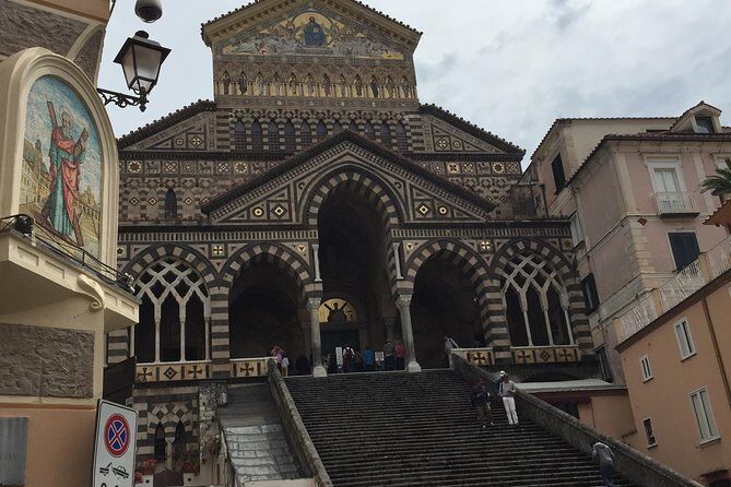 Pompeii- Amalfi Coast tour from Sorrento, with licensed guide included - Positano: one hour with Spiaggia Grande and the Church of the Assumption