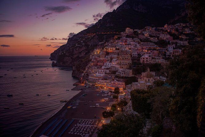Positano Sunset Cruise - Praiano swim stop: your optional refresh with towels and a changing cabin