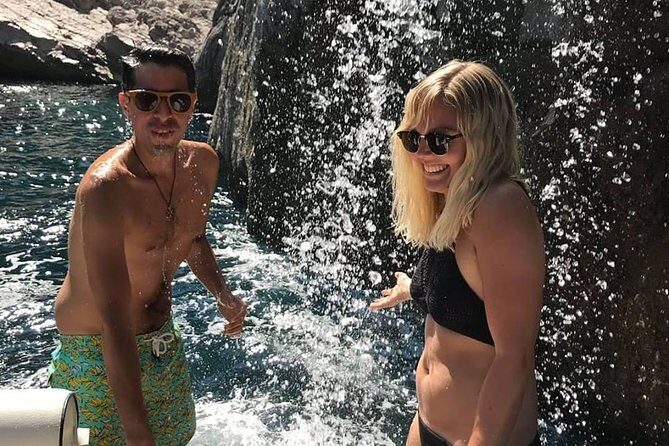 Positano to Capri Private Boat Tour – Scenic Mediterranean Cruise - White Grotto and Faraglioni: the best kind of sightseeing—no long hikes