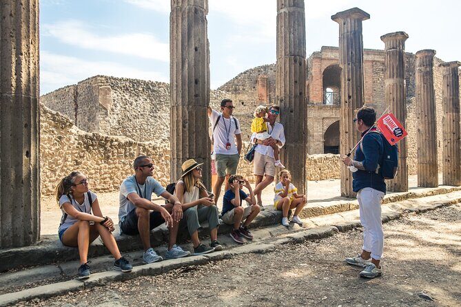 Priority Access Pompeii & Mt. Vesuvius Full day from Sorrento - Pompeii with skip-the-line access (and headphones)
