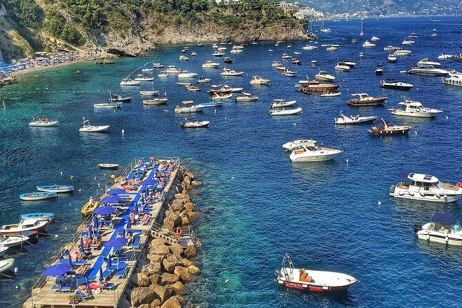 Private Amalfi Coast Mini-Motor Boat Excursion from Amalfi Coast Towns - Amalfi by sea: St. Andrew’s Cathedral and the town pace
