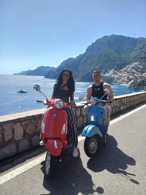 Private Amalfi Coast Tour by Vespa - Self driven option - The Amalfi Coast drive: viewpoints, terraces, and the rhythm of stops