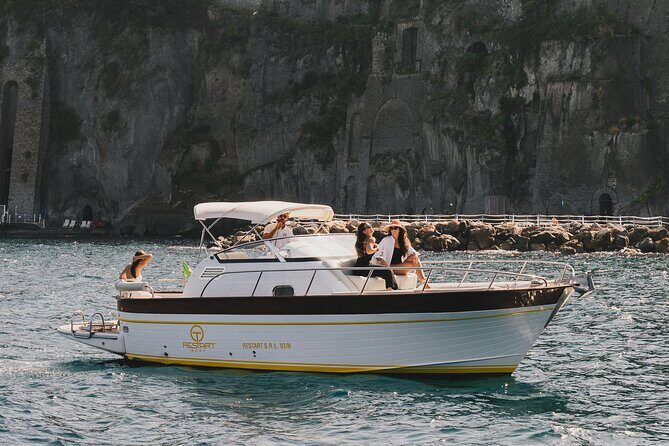Private Amalfi Coast Tour with a 28ft Boat - Baia di Ieranto: the quick nature hit with dolphin hopes
