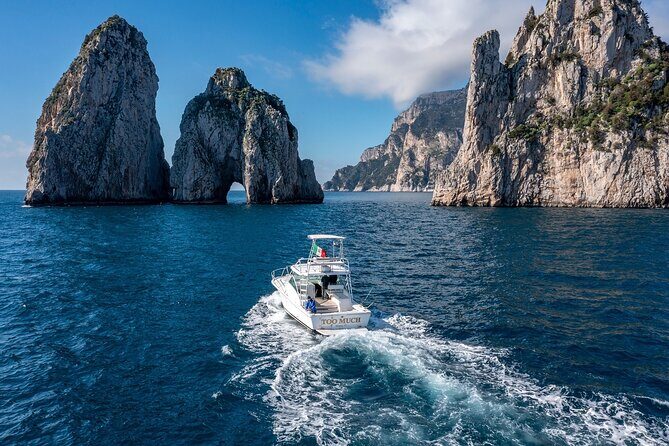 Private Boat Excursion from Sorrento to Capri and Faraglioni - Private boat day from Sorrento: the value in control