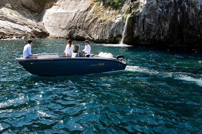 Private Boat Excursion from Sorrento to Capri and Faraglioni - Punta Carena: lighthouse facts plus jagged-coast views