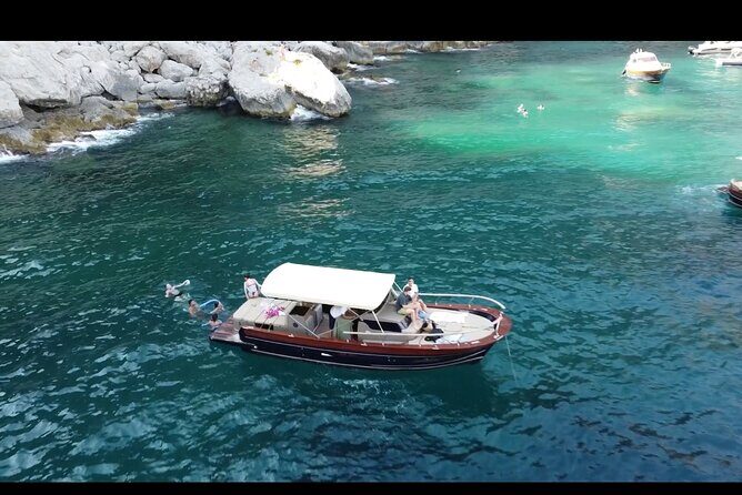 Private Boat Tour of Capri, Positano, Amalfi - Cruise the Sorrento coast before Capri