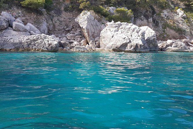 Private boat tour of the island of Capri - The Sorrento-Amalfi Divider Tip, Then Punta Carena Lighthouse