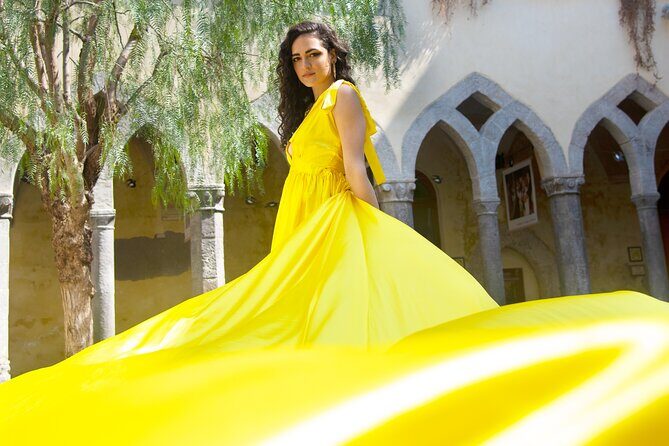 Private Flying Dress Photoshoot in Sorrento - A truly private session in just one hour