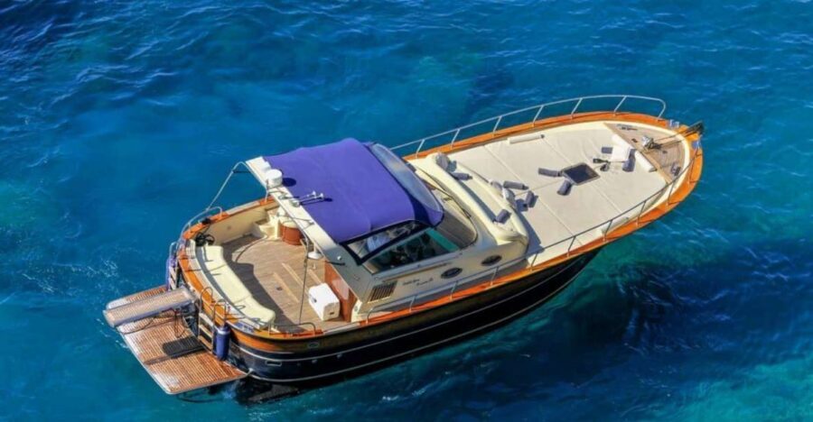 Private Positano & Amalfi Excursion by boat from Sorrento - The Big Sights: Li Galli, Vervece Rock, And The Ieranto Bay Stops
