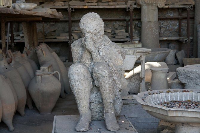 Private Skip-the-line Pompeii & Mt. Vesuvius Tour from Sorrento - Macellum, Markets, and the Commercial Heart