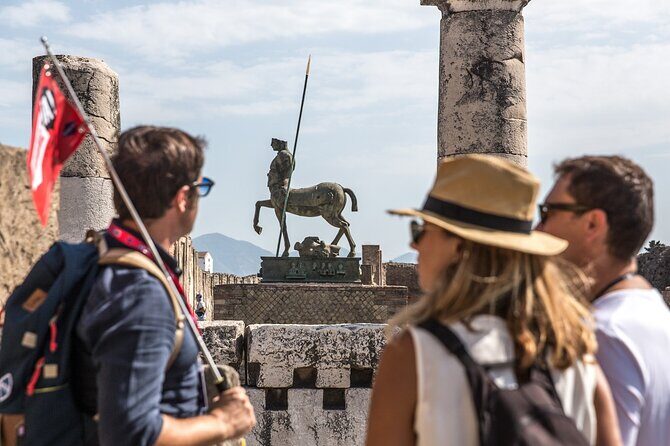 Private Skip-the-line Pompeii & Mt. Vesuvius Tour from Sorrento - Forum of Pompeii and the Temple of Jupiter: Getting Your Bearings Fast