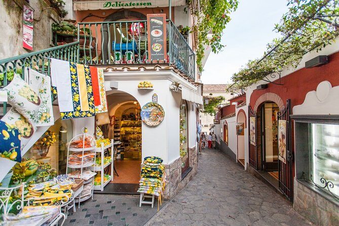 Private Tour Amalfi Coast :Explore Freely or with an Expert Guide - Positano Stroll: Narrow Streets, Boutiques, and Beach Gelato