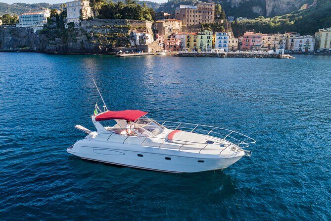 Private Tour from Sorrento to Capri - Raffaelli Shamal 40 - What’s included onboard: drinks, snacks, towels, and comfort that saves money