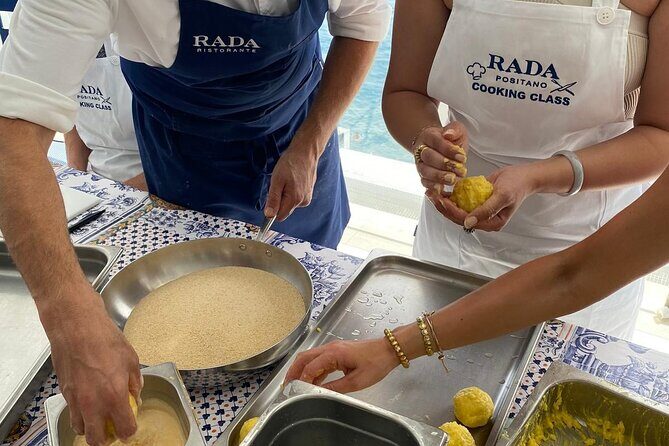 Rada Rooftop Cooking Class in Positano - Outdoor Kitchen Hands-On Cooking with Chef Andreajn Ruggiero