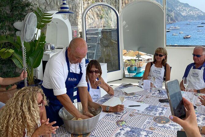 Rada Rooftop Cooking Class in Positano - Rooftop Terrace Dinner with Wine and a Sunset View