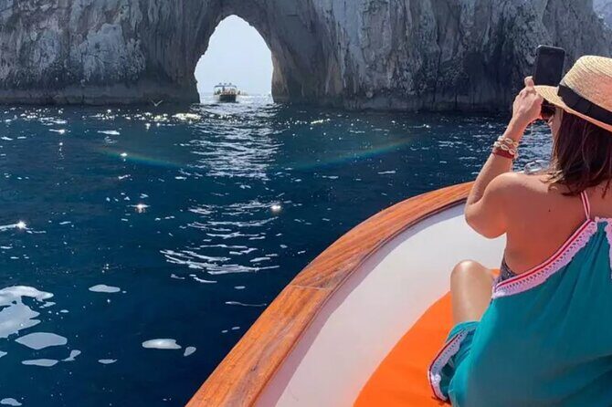 Selfie at Faraglioni, Water Taxi, Transfers in Capri! - Where the experience starts: convenient for ferry days