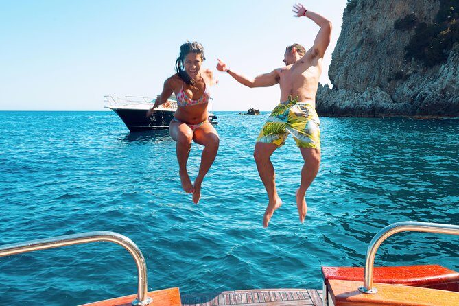Small Group Boat Day Excursion to Capri Island from Sorrento - Onboard comforts: snacks, tastings, and how to handle rougher water