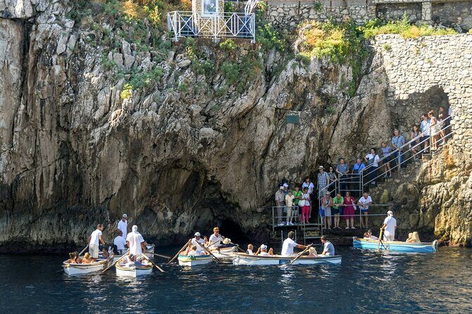 Small Group Tour from Sorrento to Blue Grotto, Anacapri and Capri - Capri town and the Piazzetta: people-watching with time to breathe