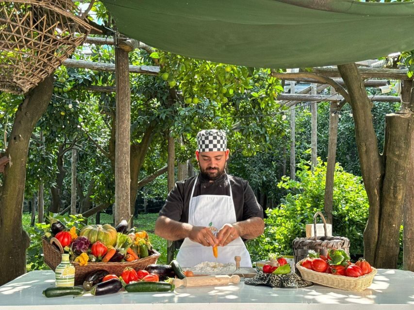 Sorrento: Authentic Italian Cooking Class in a Citrus Grove - What You’ll Cook: Homemade Pasta, a Second Course, and Tiramisu