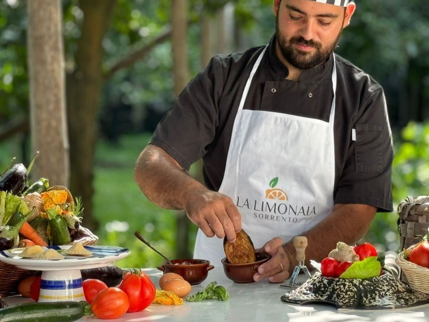 Sorrento: Authentic Italian Cooking Class in a Citrus Grove - Meeting at La Limonaia and Getting Started Right