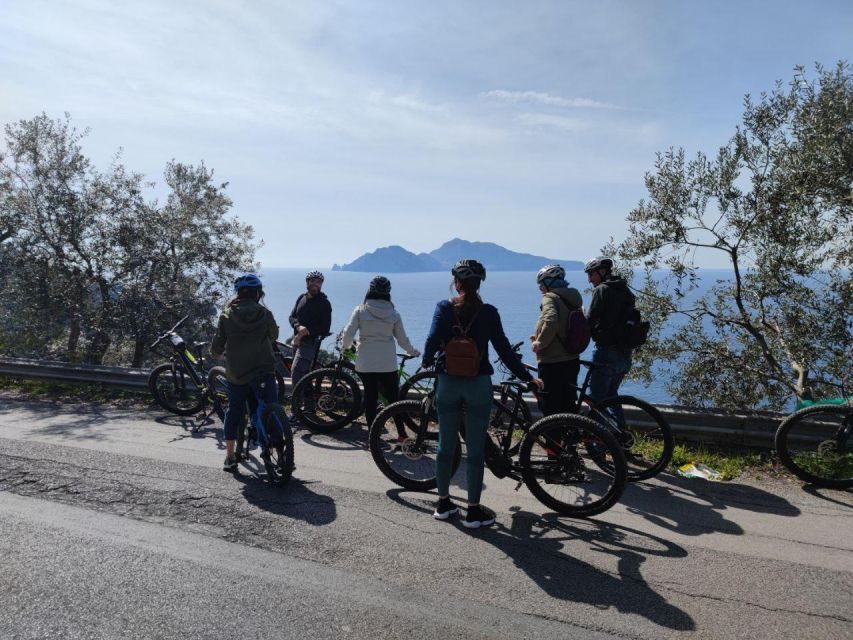 Sorrento Coast E-Bike Tour and Visit at Vinegar Cellar - The Massa Lubrense farmhouse stop: lemon grove to vinegar cellar