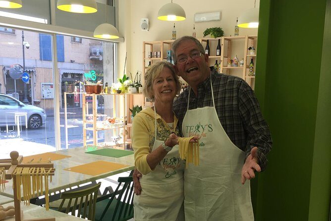 Sorrento Cooking Experience - Terry's kitchen - Wine breaks, limoncello, and eating what you cooked