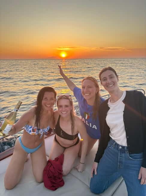 Sorrento Sunset Cruise with Aperitif on Board - Golden-hour magic on the water: Sorrento’s coast in motion