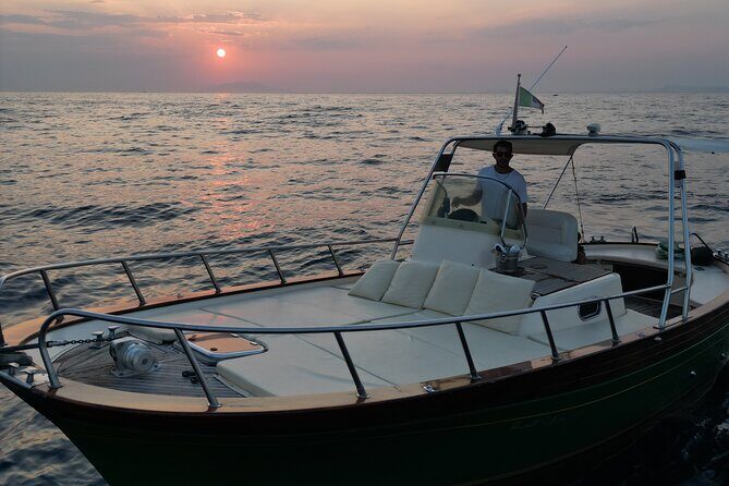 Sorrento Sunset Private Tour - Premium 28ft Boat - Stop 3: Marina di Puolo with a swim-and-relax break (and why weather matters)