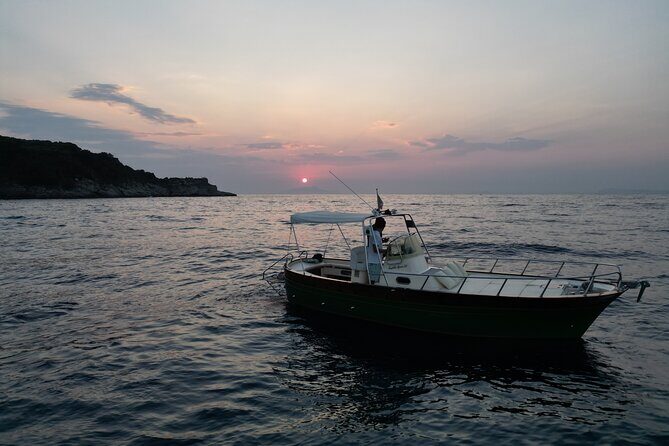 Sorrento Sunset Private Tour - Premium 28ft Boat - Stop 4: Massa Lubrense aperitivo time with Prosecco and limoncello