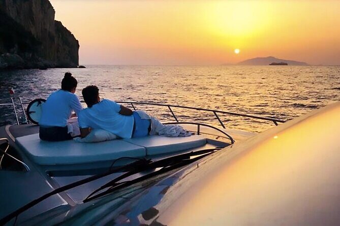Sunset boat tour of the Amalfi Coast - Stop 5: Positano, the Galli islands, and a final sunset show